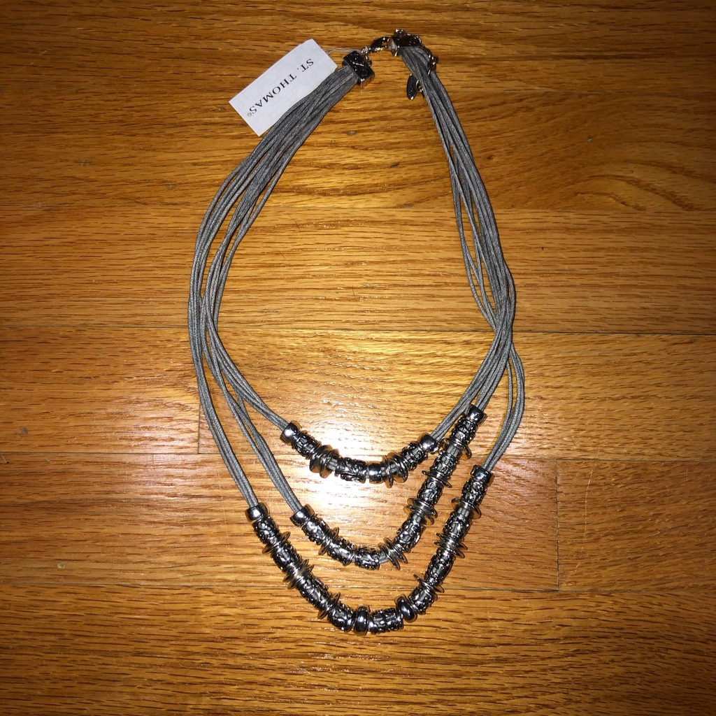 St Thomas Layered Necklace Brand New With Tags